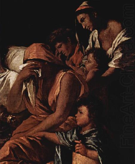 Nicolas Poussin Der Tod des Germanicus china oil painting image